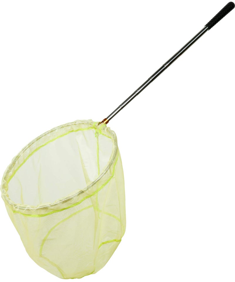 RESTCLOUD Bait Net and Fishing Landing Net with Telescoping Pole Handle Extends to 59 inches (Yellow) - Image 2